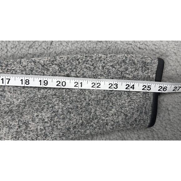 Patagonia Youth Sweatshirt Size XL Heather Gray Soft Fleece Mock Neck 1/4 Zip - Picture 14 of 16